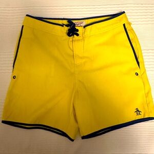 Original Penguin swim trunk - size 31 waist; 5 inch inseam